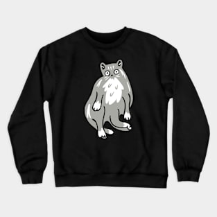 Non-Newtonian Cat Crewneck Sweatshirt